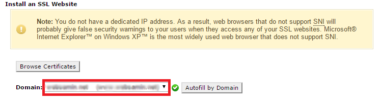 گواهی ssl