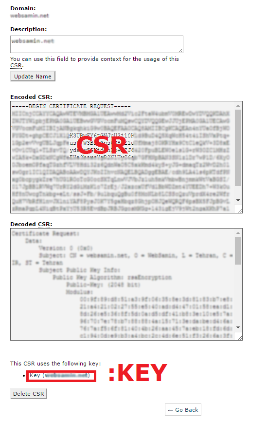 گواهی ssl